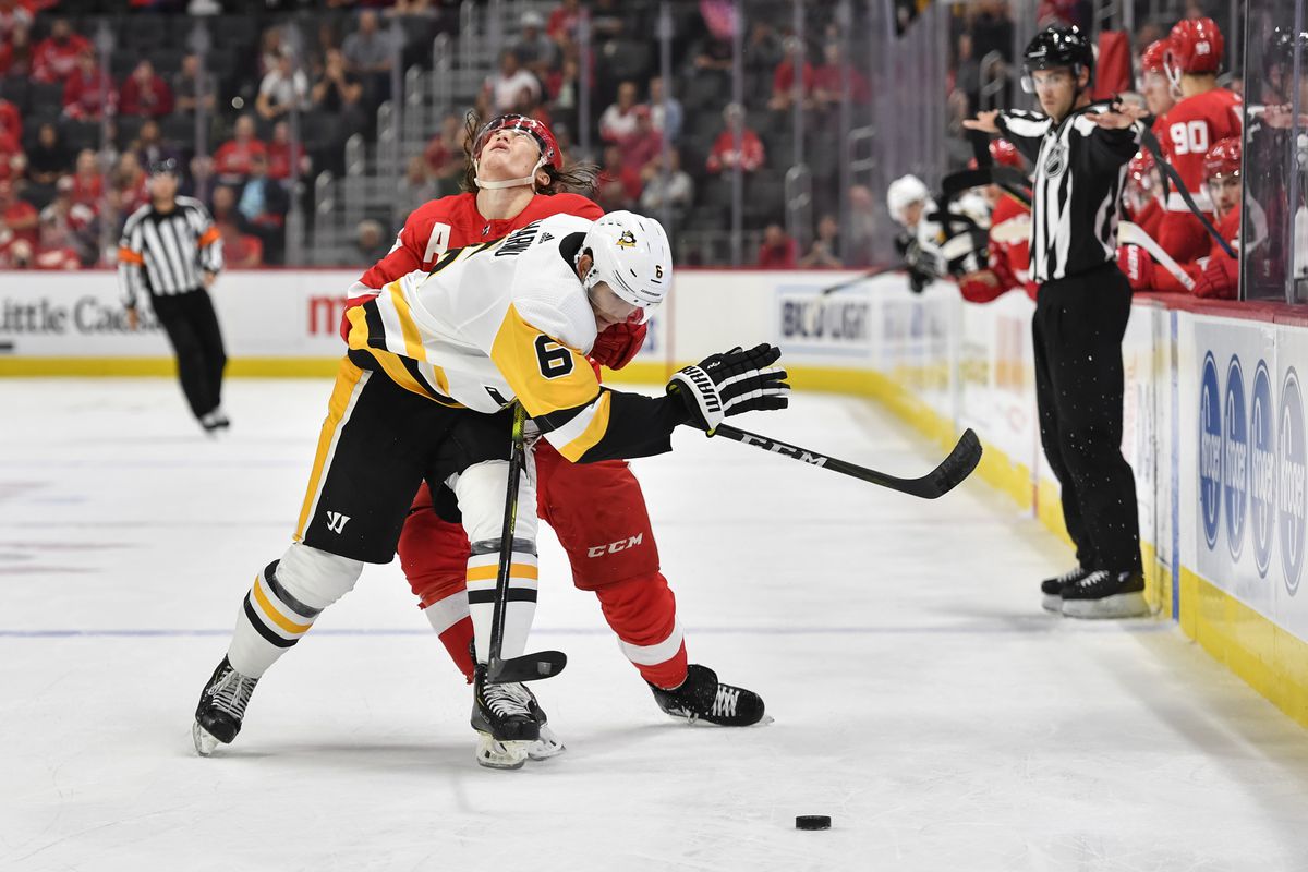 NHL: SEP 22 Preseason - Penguins at Red Wings