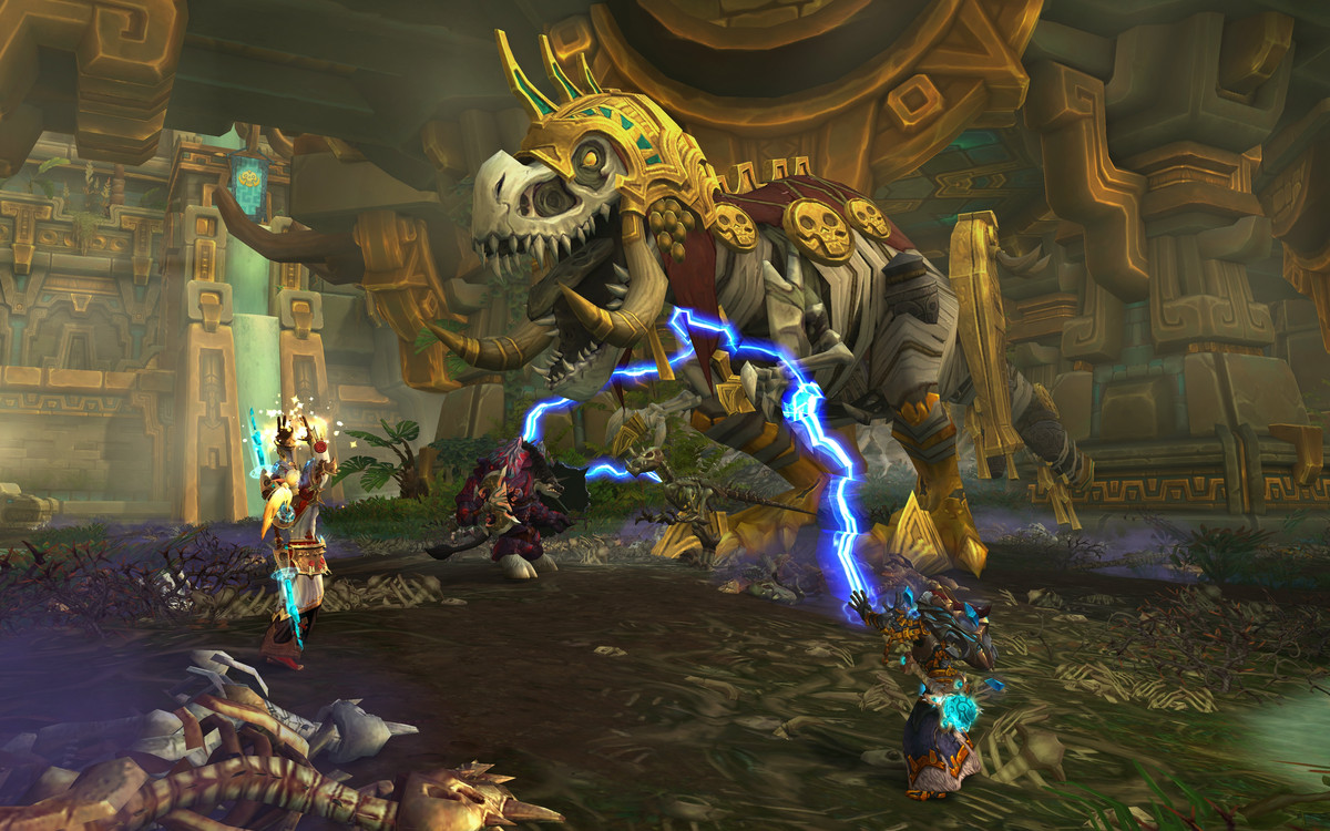 World of Warcraft: Battle for Azeroth - Razan in Zandalar dungeon