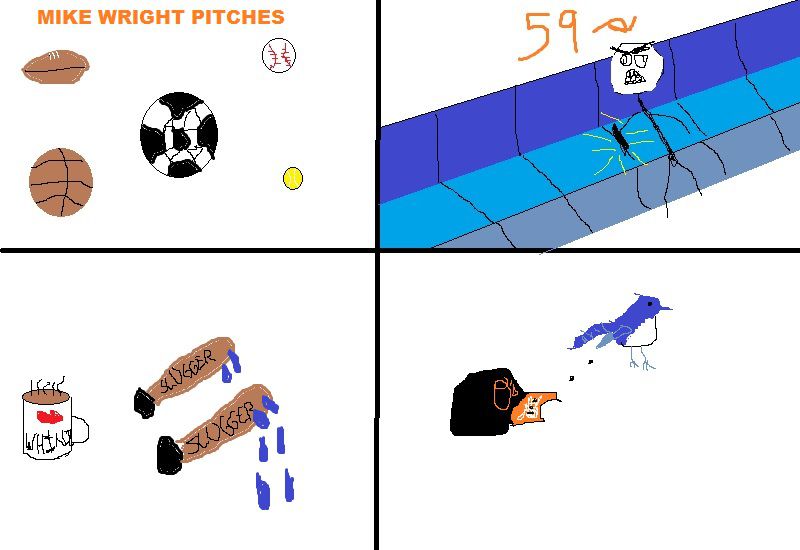 MS Paint Recap for 6/19's 5-4 loss to Blue Jays