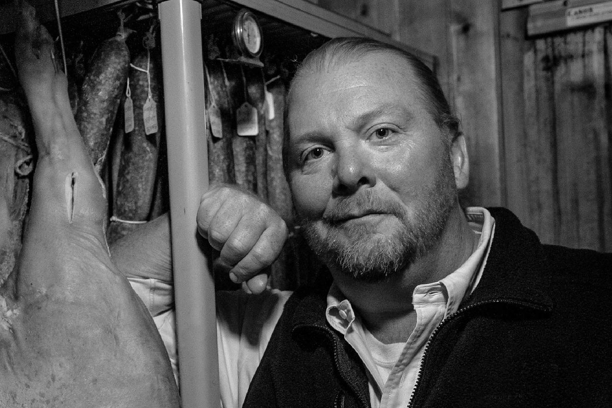 Celebrity chef and restaurateur Mario Batali is shown. 