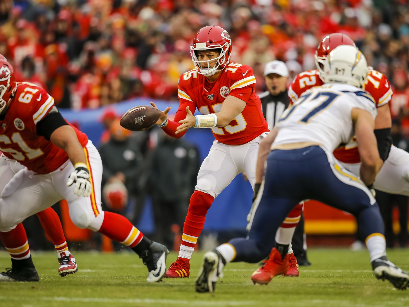 chiefs against the chargers