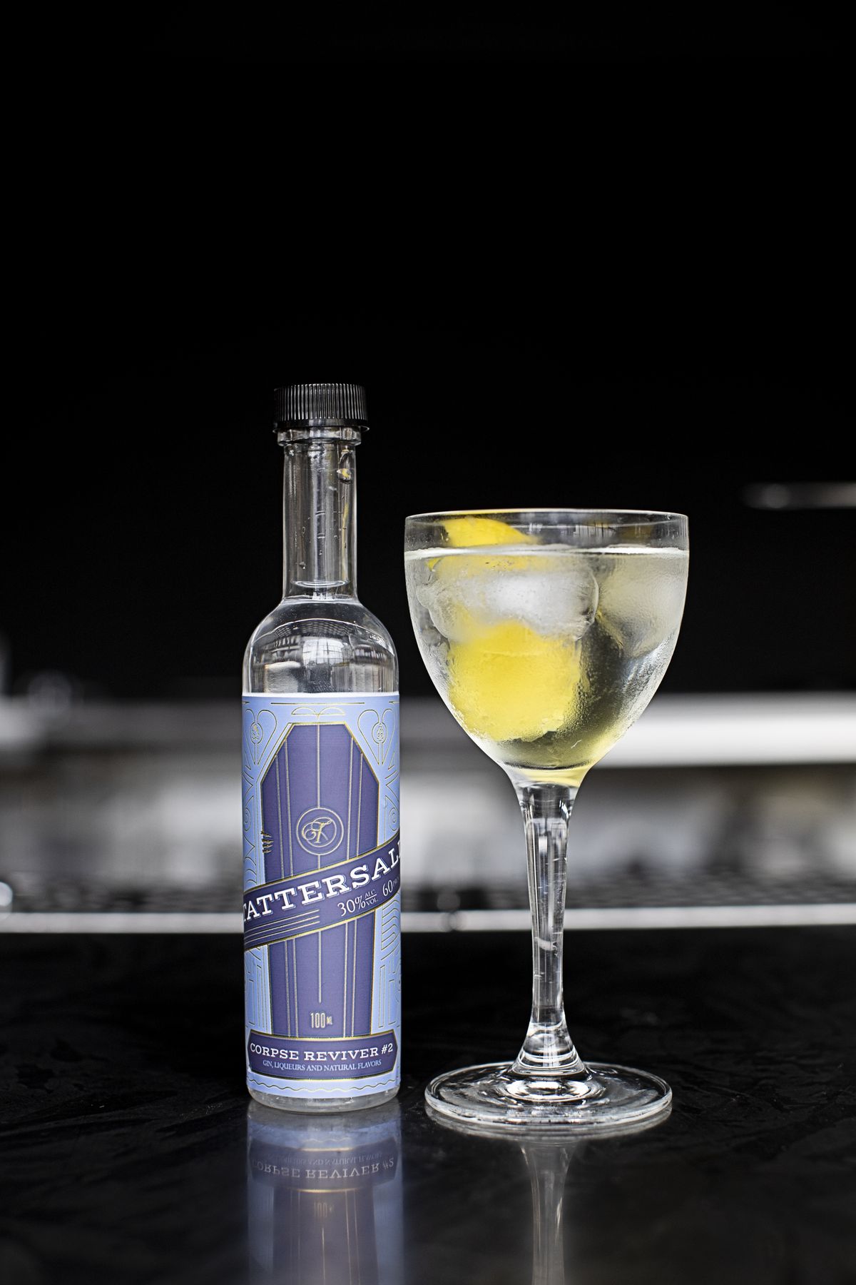 Tattersall Distilling’s new 100-ml. bottled cocktail.