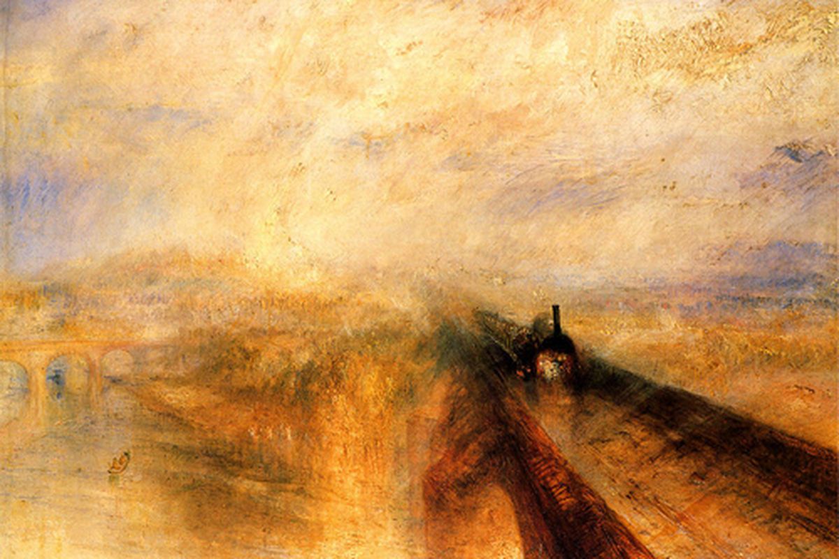 J.M.W. Turner, Rain Steam and Speed -- The Great Western Railway (1844)