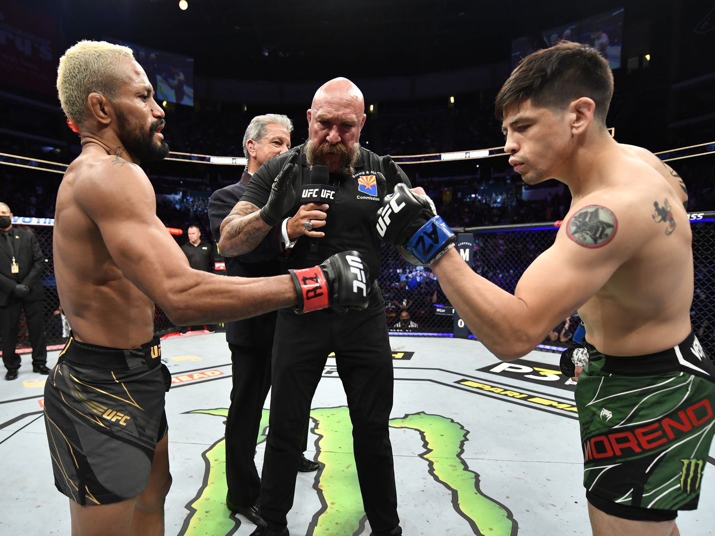 Brandon Moreno vs. Deiveson Figueiredo 3 official for UFC 270