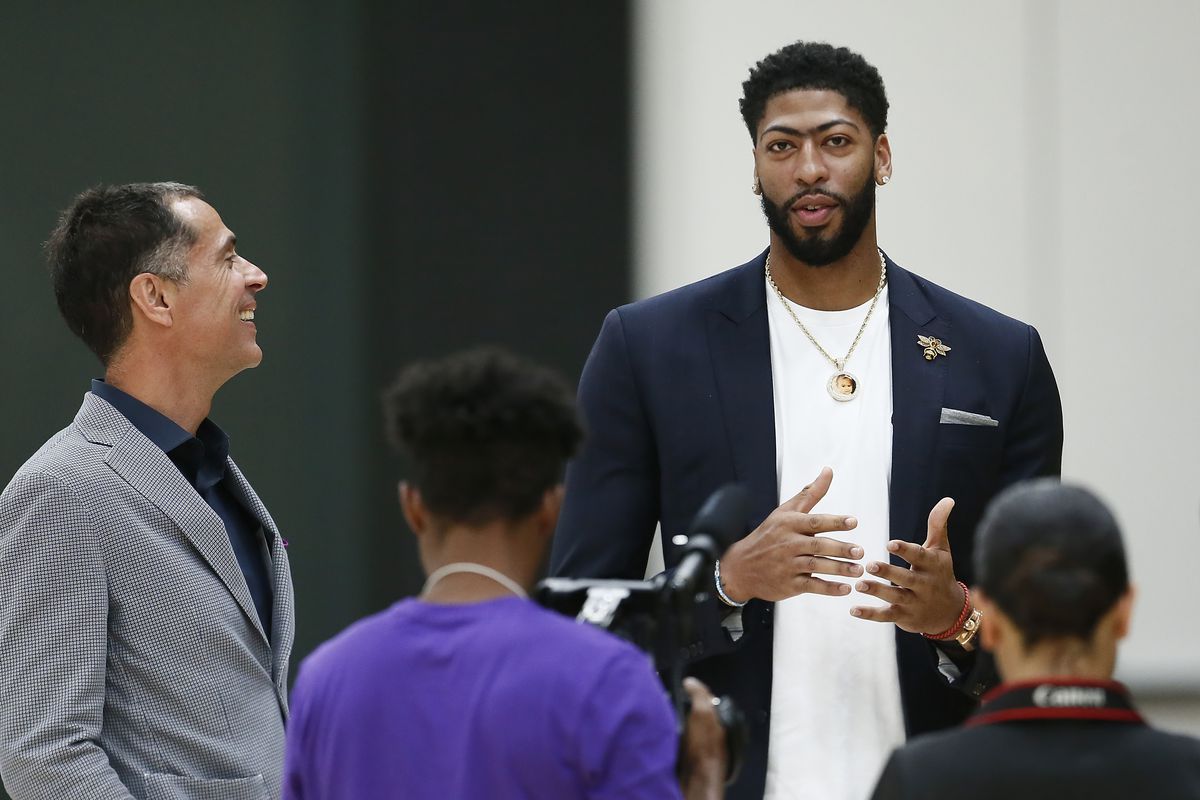 Los Angeles Lakers Introduce Anthony Davis - Press Conference