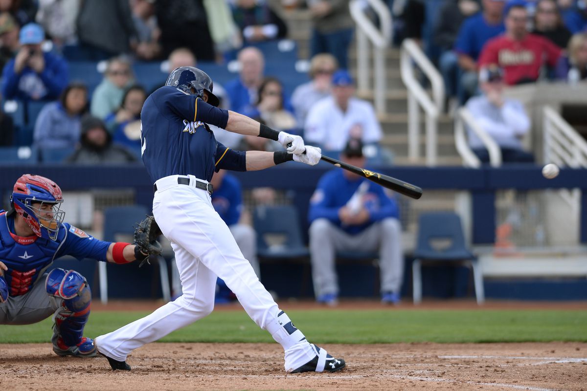 MLB: Spring Training-Chicago Cubs at Milwaukee Brewers