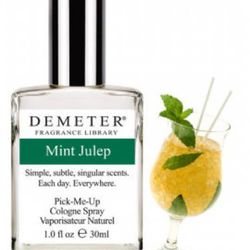 This fragrance captures the feel of having a nice cool drink on a hot day without being overpowering.<br /><br /><a href="http://www.demeterfragrance.com/704142/products/Mint-Julep.html" rel="nofollow">Demeter:</a> $6-$39.50