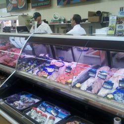 The seafood counter, with a sustainable focus