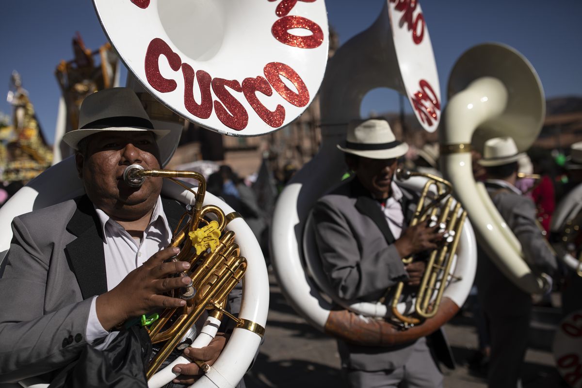 Corpus Christi Is Celebrated In Cusco