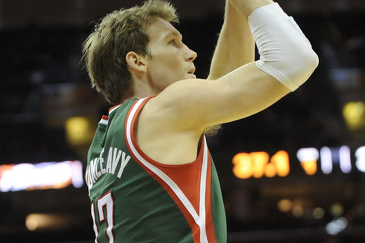 Dunleavy's shot has been a thing of beauty for the Bucks of late.