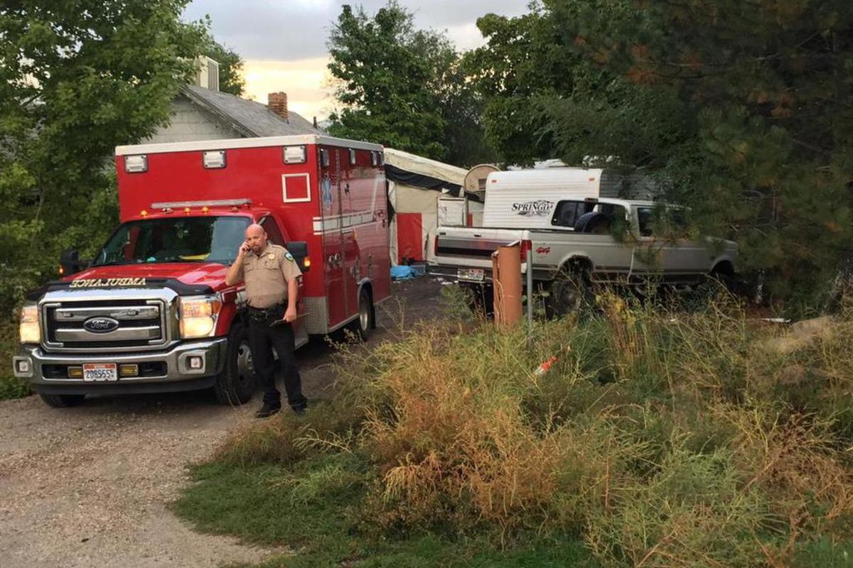 A woman was found dead in a trailer Tuesday morning at a Farr West house where sheriff's deputies have previously responded to reports of domestic violence.