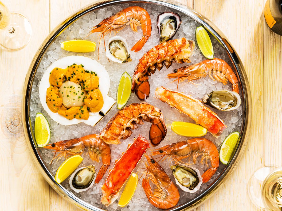 Seafood platter 