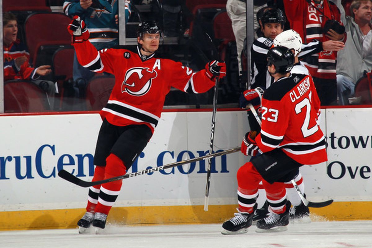 Patrik Elias will be the Devils lone All-Star representative this season. (Photo by Bruce Bennett/Getty Images)