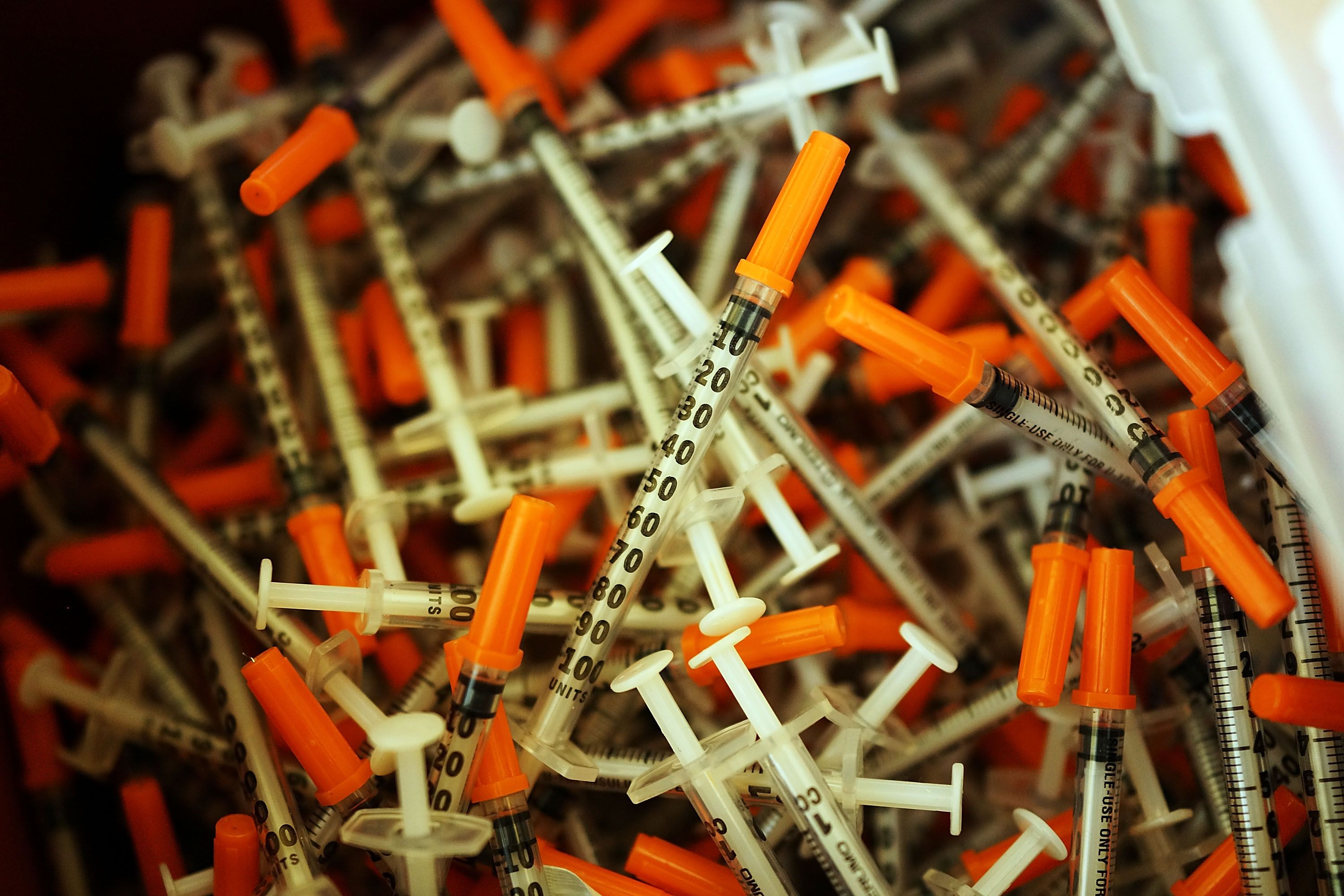 heroin syringe (getty)