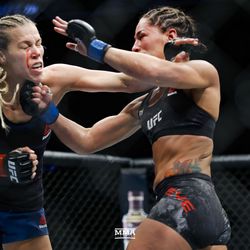 Jessica Eye battles Katlyn Chookagian at UFC 231.