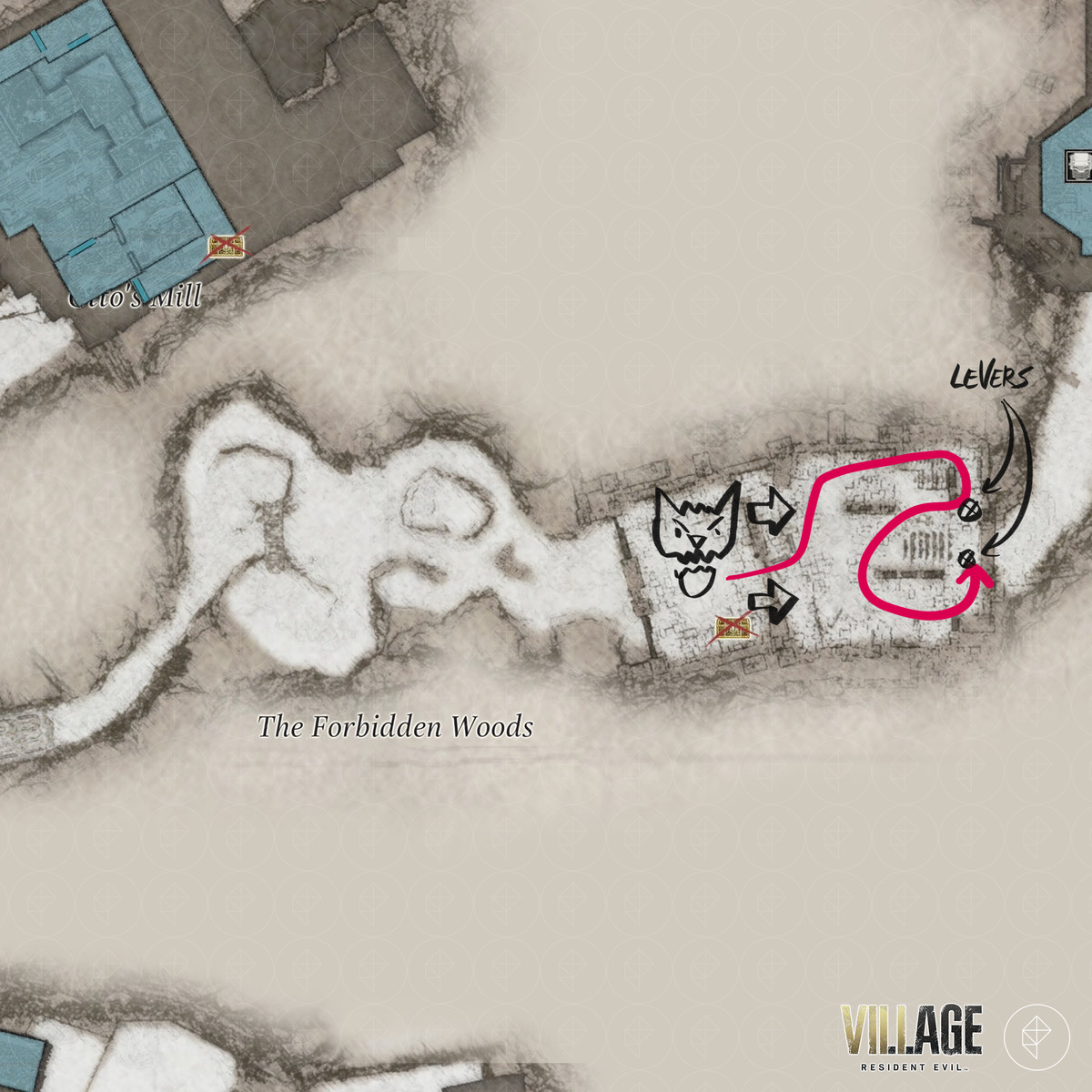 Resident Evil Village walkthrough part 13: Find the stronghold
