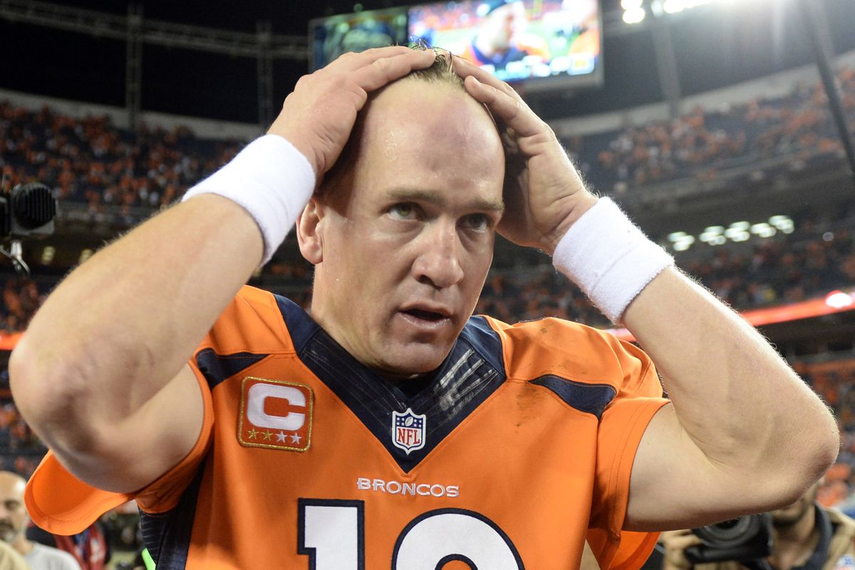 how many times has peyton manning broke his nose