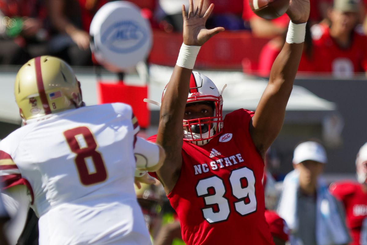 NCAA FOOTBALL: OCT 29 Boston College at NC State