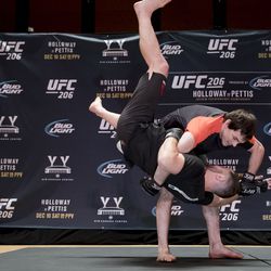 UFC 206 open workouts