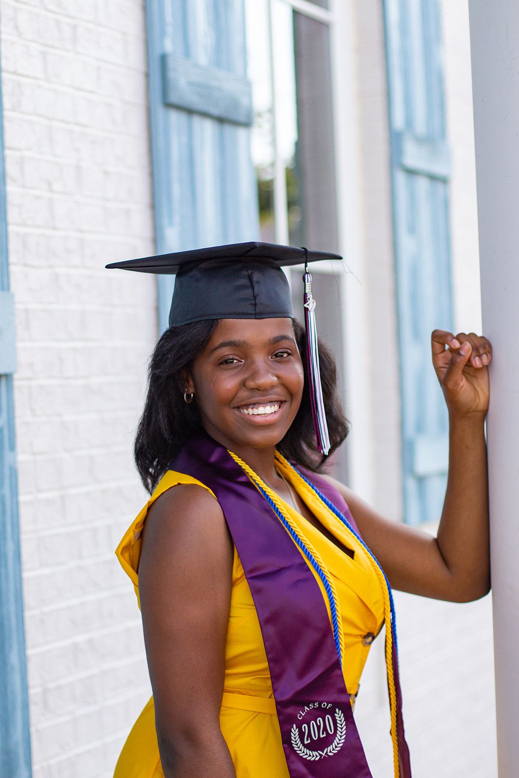 Photo of Ashton Mayo-Beavers during her graduation from Chattanooga High School Center for Creative Arts.