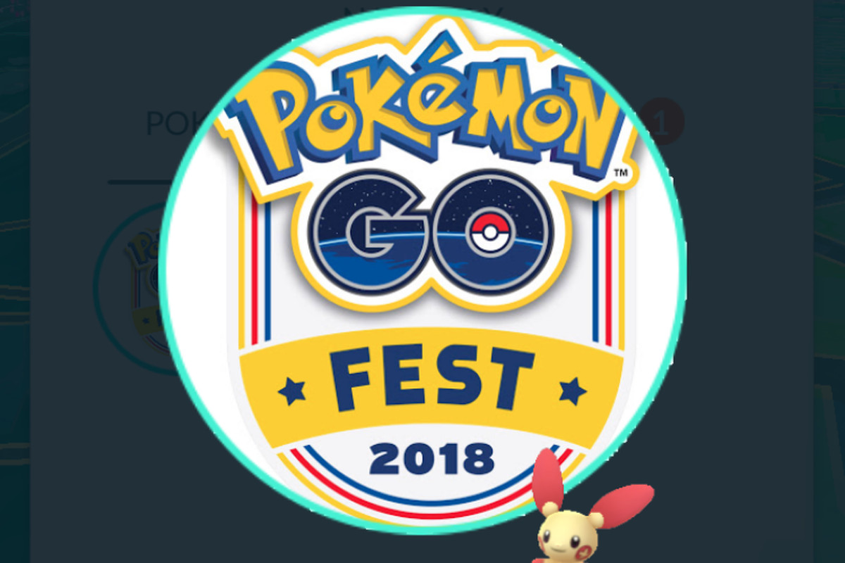 A logo for Pokémon Go Fest.