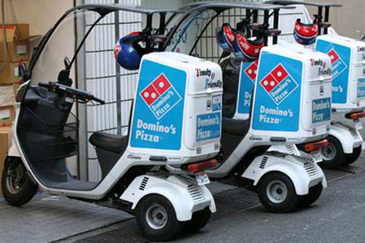 Domino's delivers 