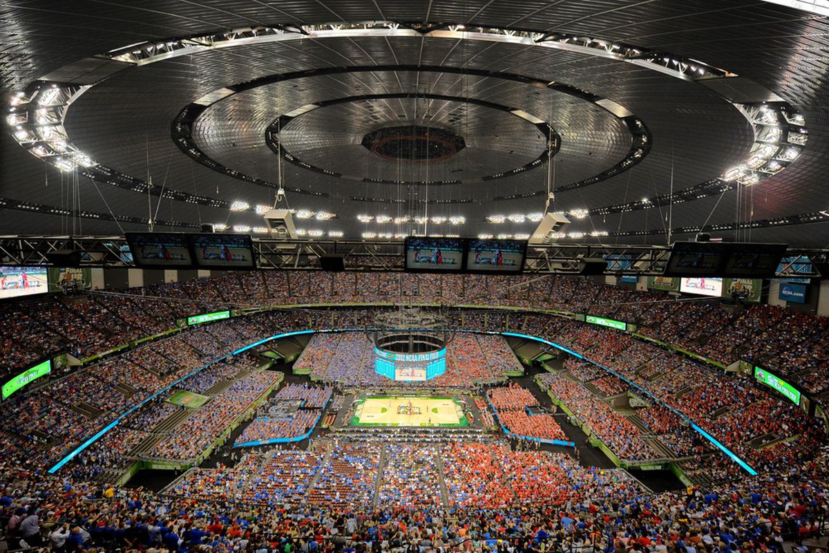Inside the vast gulf of the Superdome tonight, a championship will be decided.