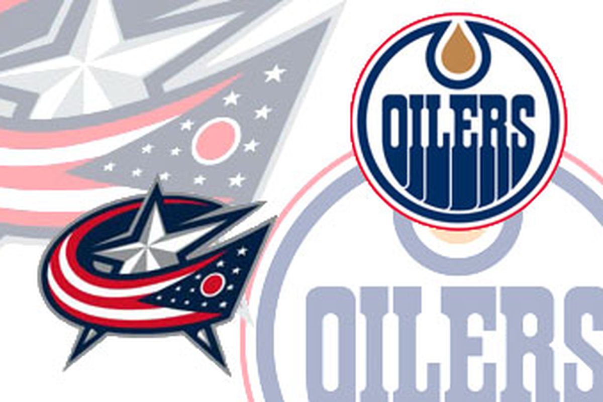 Bizarro Game Day Matchup 26: Video Blue Jackets at Video Oilers