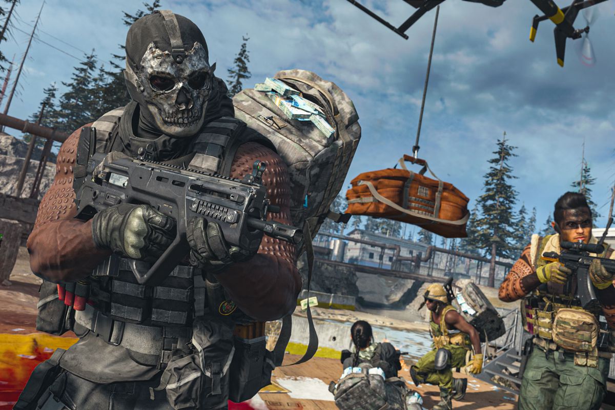 Several players deposit their money in Call of Duty: Warzone’s Plunder mode