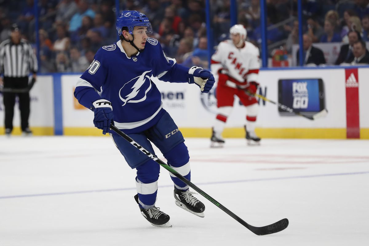 NHL: SEP 17 Preseason - Hurricanes at Lightning