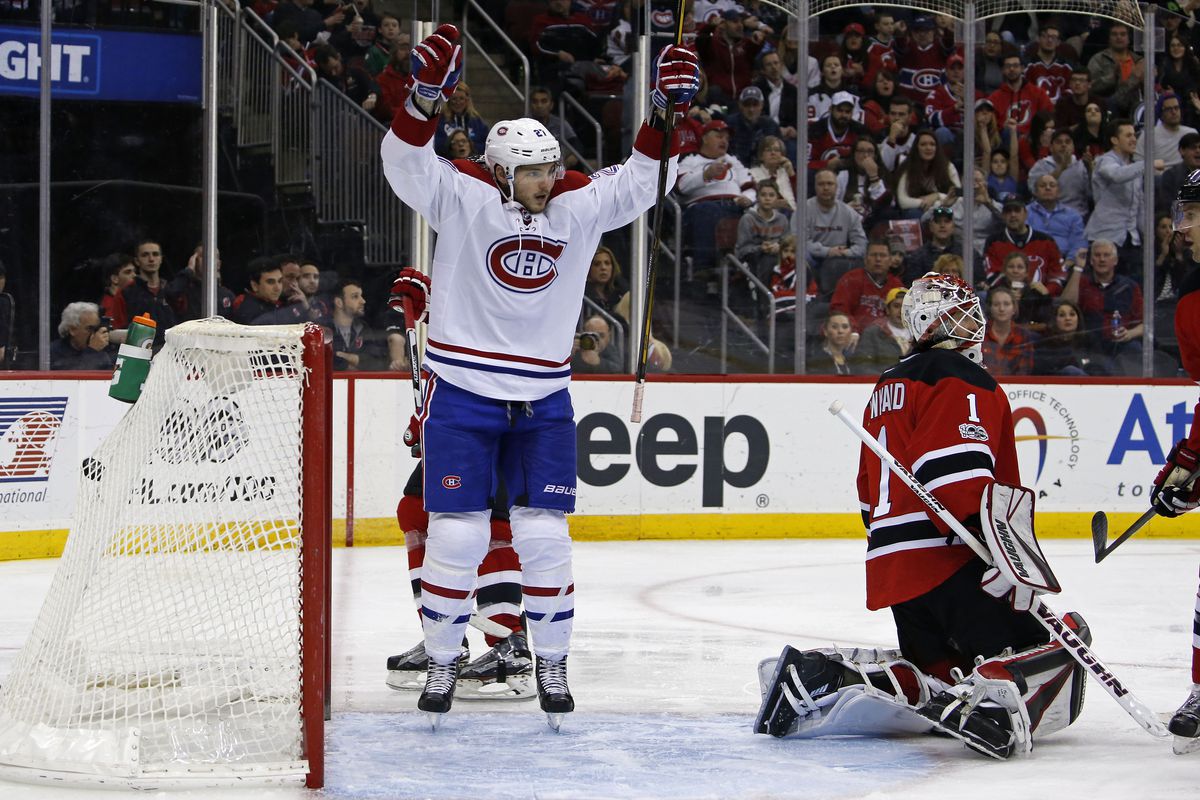 NHL: Montreal Canadiens at New Jersey Devils