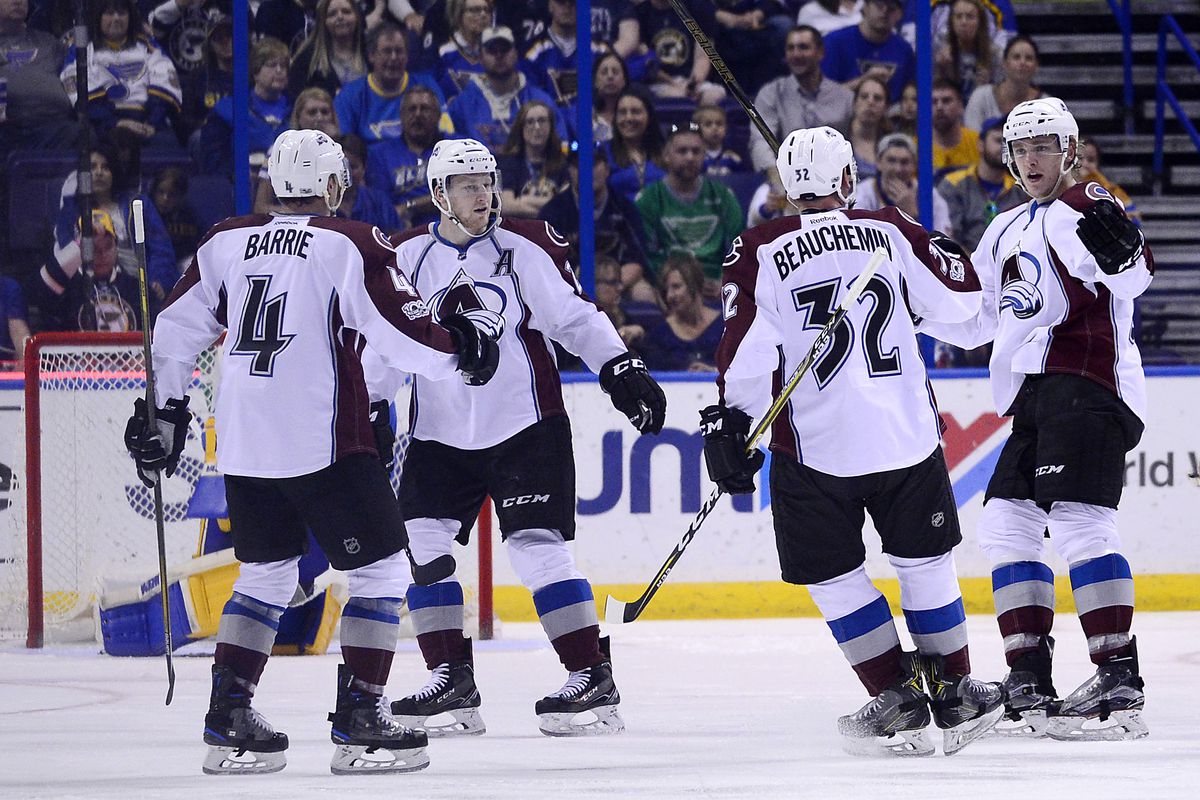 NHL: Colorado Avalanche at St. Louis Blues<br>