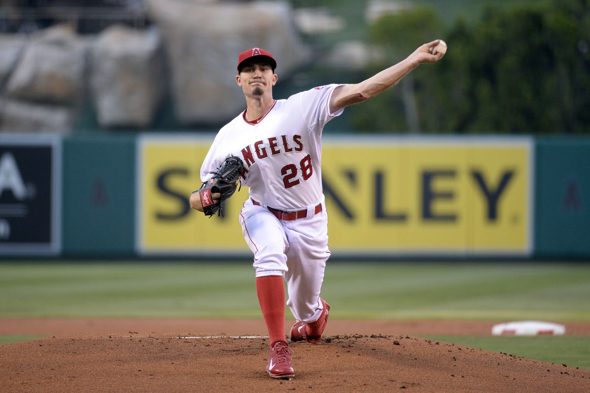 Angels southpaw Andrew Heaney.