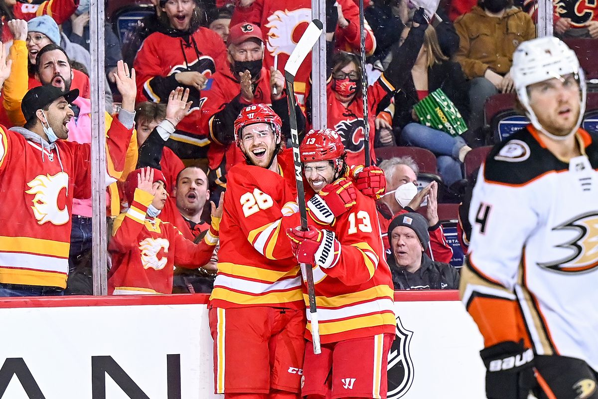 NHL: FEB 16 Ducks at Flames