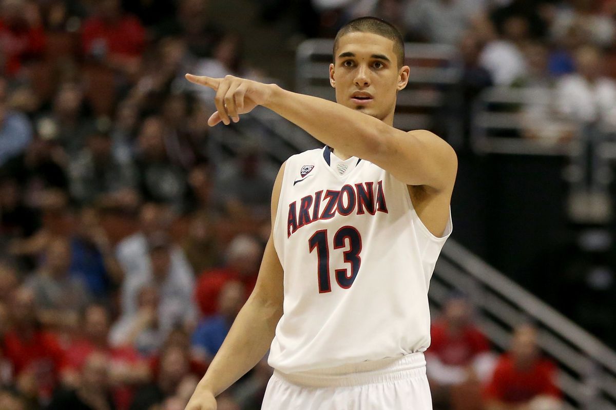 Nick Johnson frequently points the way to victory for Arizona, who is in search of their first trip to the Final 4 Under Sean Miller.