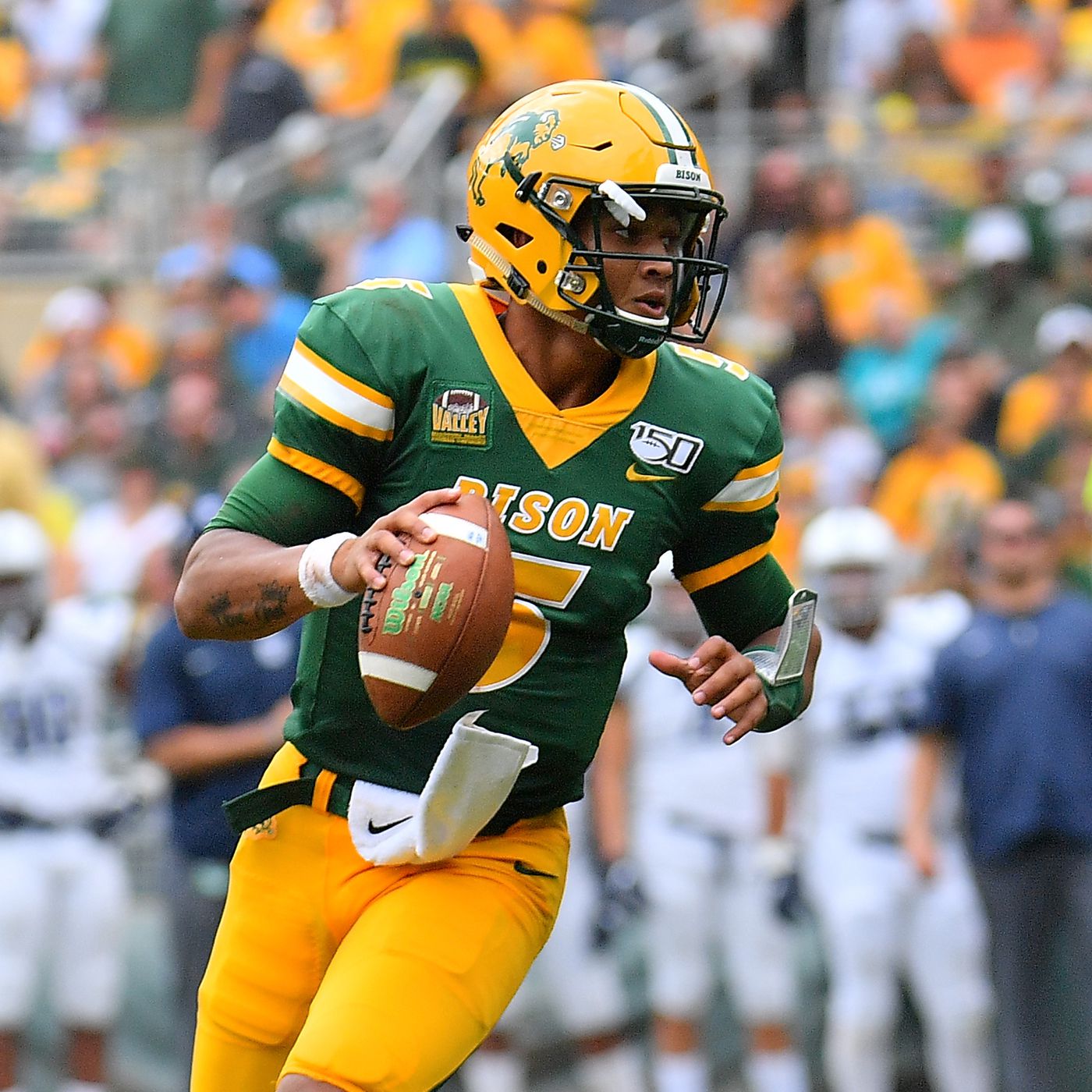 Trey Lance Pro Day results 2021: North Dakota State QB works out for  numerous teams at Pro Day - DraftKings Network