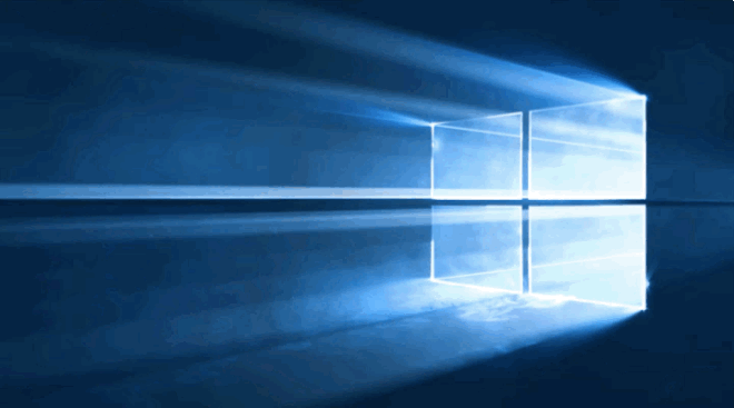 Windows 10's new desktop wallpaper is made out of light - The Verge