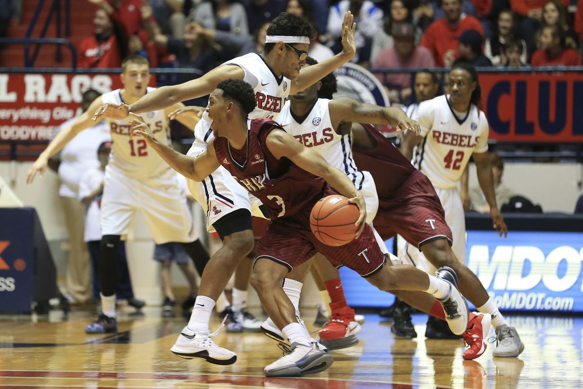 NCAA Basketball: Troy at Mississippi