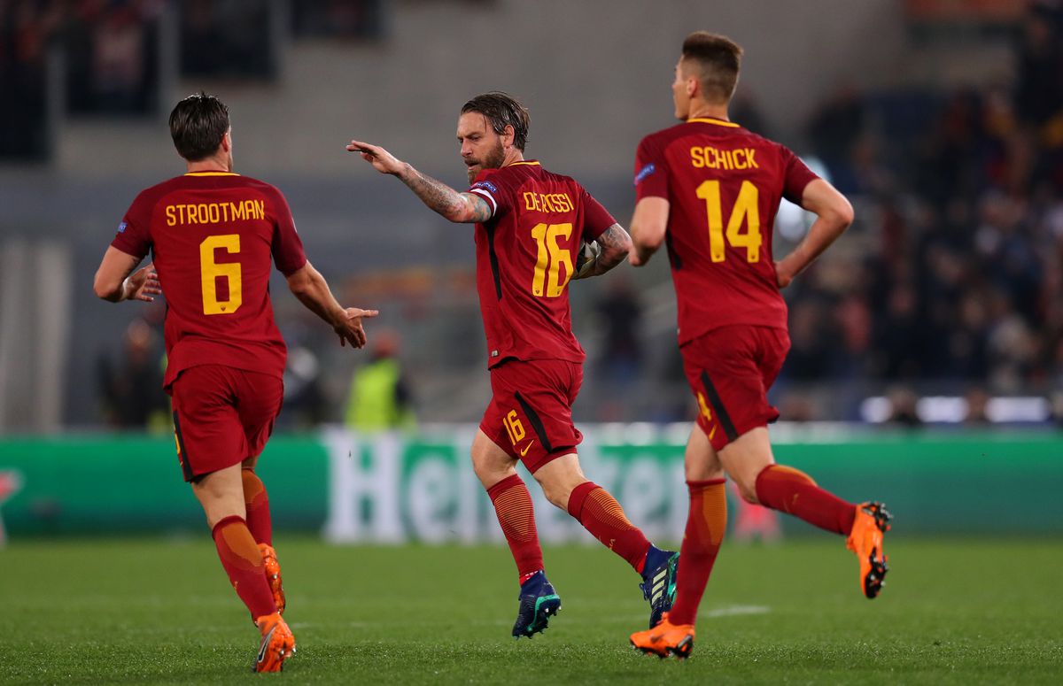 Roma vs. Barcelona, UEFA Champions League: Art of the goal celebration