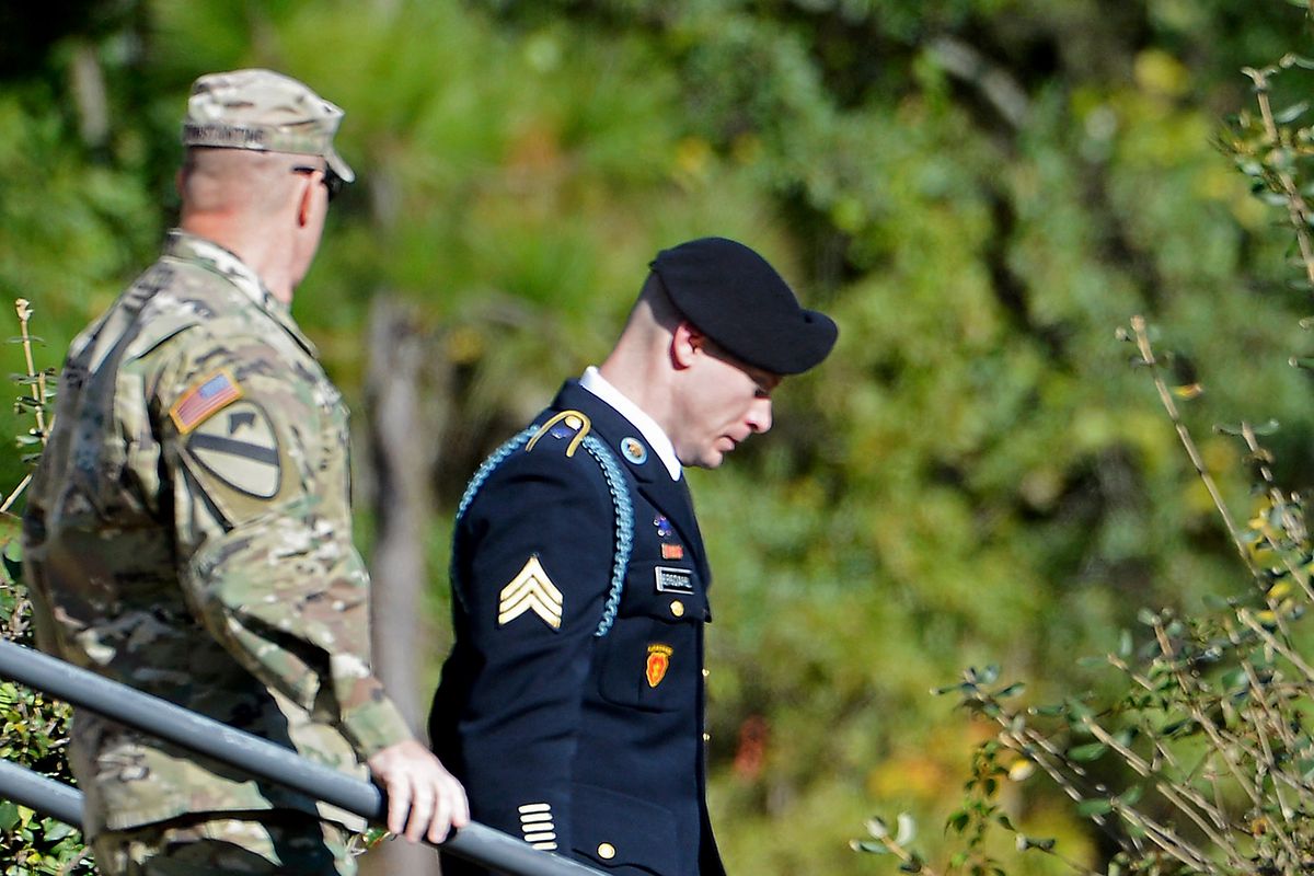 Bowe Bergdahl's Sentencing Continues, After He Pleaded Guilty To Desertion And