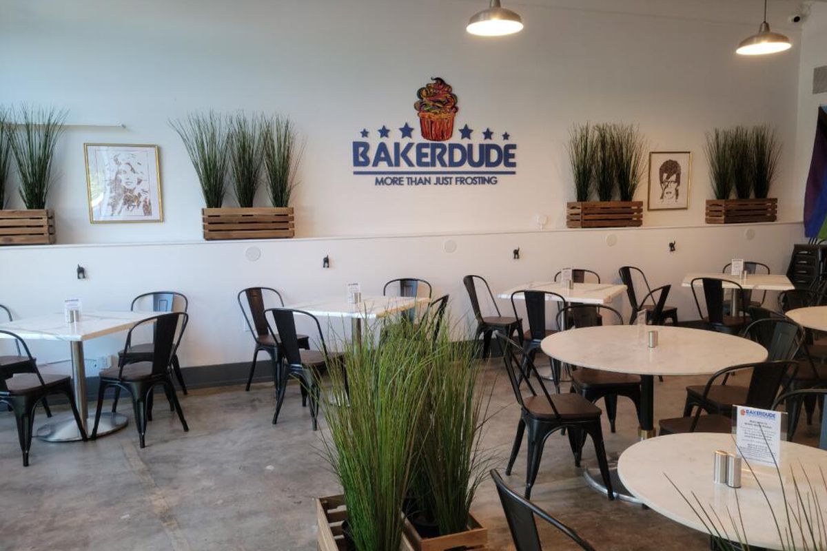Baker Dude bakery and cafe takes over the former Rise and Dine restaurant space at Emory Village in Atlanta. 