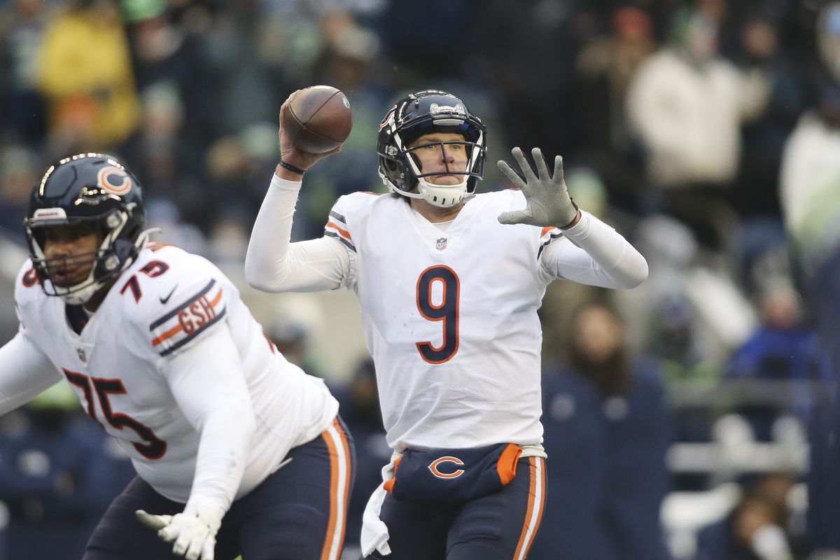 Quarterback Nick Foles led the Bears to a comeback win over Seattle on Sunday.