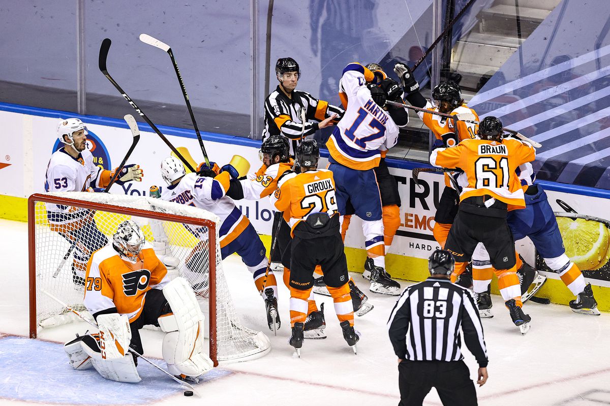 New York Islanders v Philadelphia Flyers - Game One