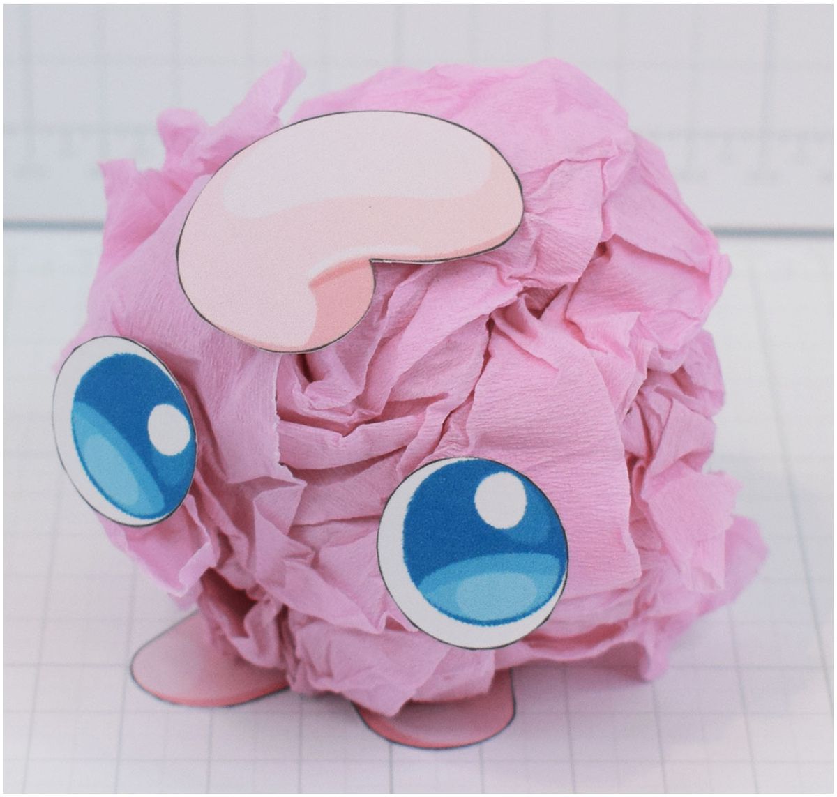 Paper Ball Jigglypuff process 3/4