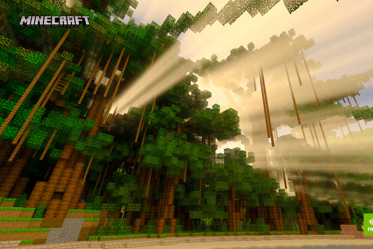 Minecraft's RTX-powered ray tracing arrives in beta later this ...