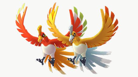 Shiny Ho-oh and its normal form