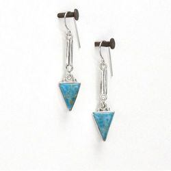 The <a href="http://adornbysarahlewis.com/collections/earrings/products/turquoise-arrow-earring">Turquoise Arrow Earrings</a> ($68) deliver a pop of ocean blue color—perfect for summer. Bonus: They also come in <a href="http://adornbysarahlewis.com/