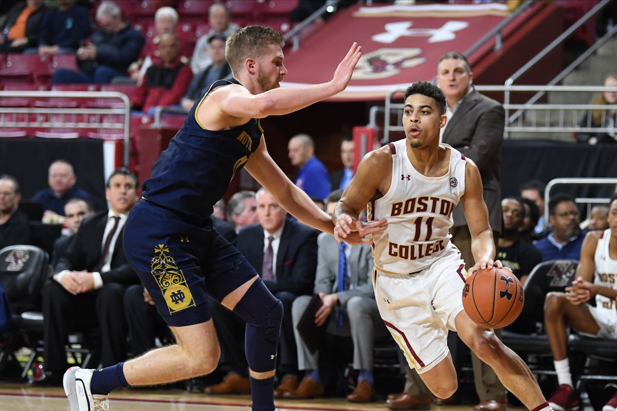 NCAA Basketball: Notre Dame at Boston College