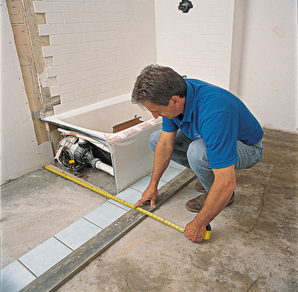 How to Install Ceramic Tile Flooring in 9 Steps - This Old House