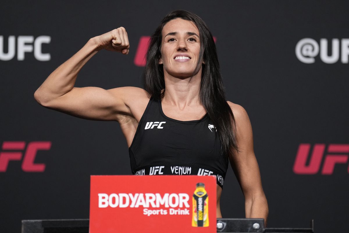 Marina Rodriguez when she weighed in at UFC 272.